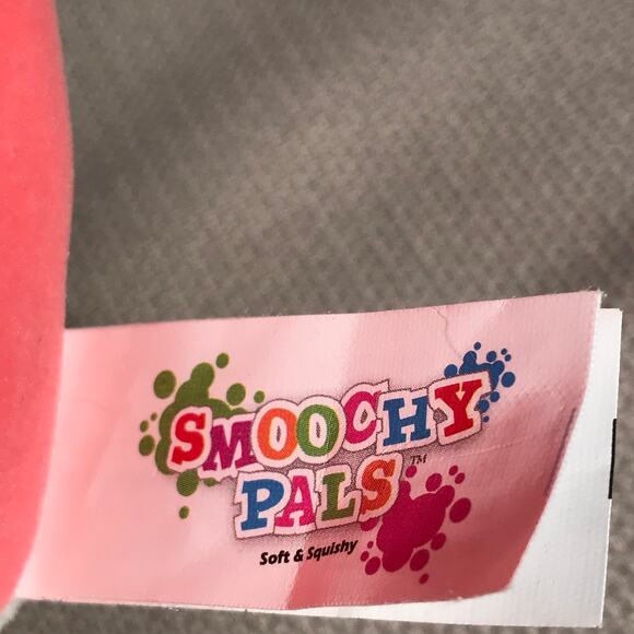 Linzy Smoochy Pals 15” Soft Plush Squishy Pink Kitty Cat Stuffed Animal Pillow - Picture 6 of 6